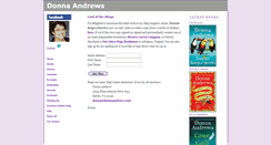 Desktop Screenshot of donnaandrews.com